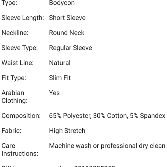 🚫SOLD🚫SHEIN▪︎Striped Bodycon Midi Dress - Picture 10 of 11